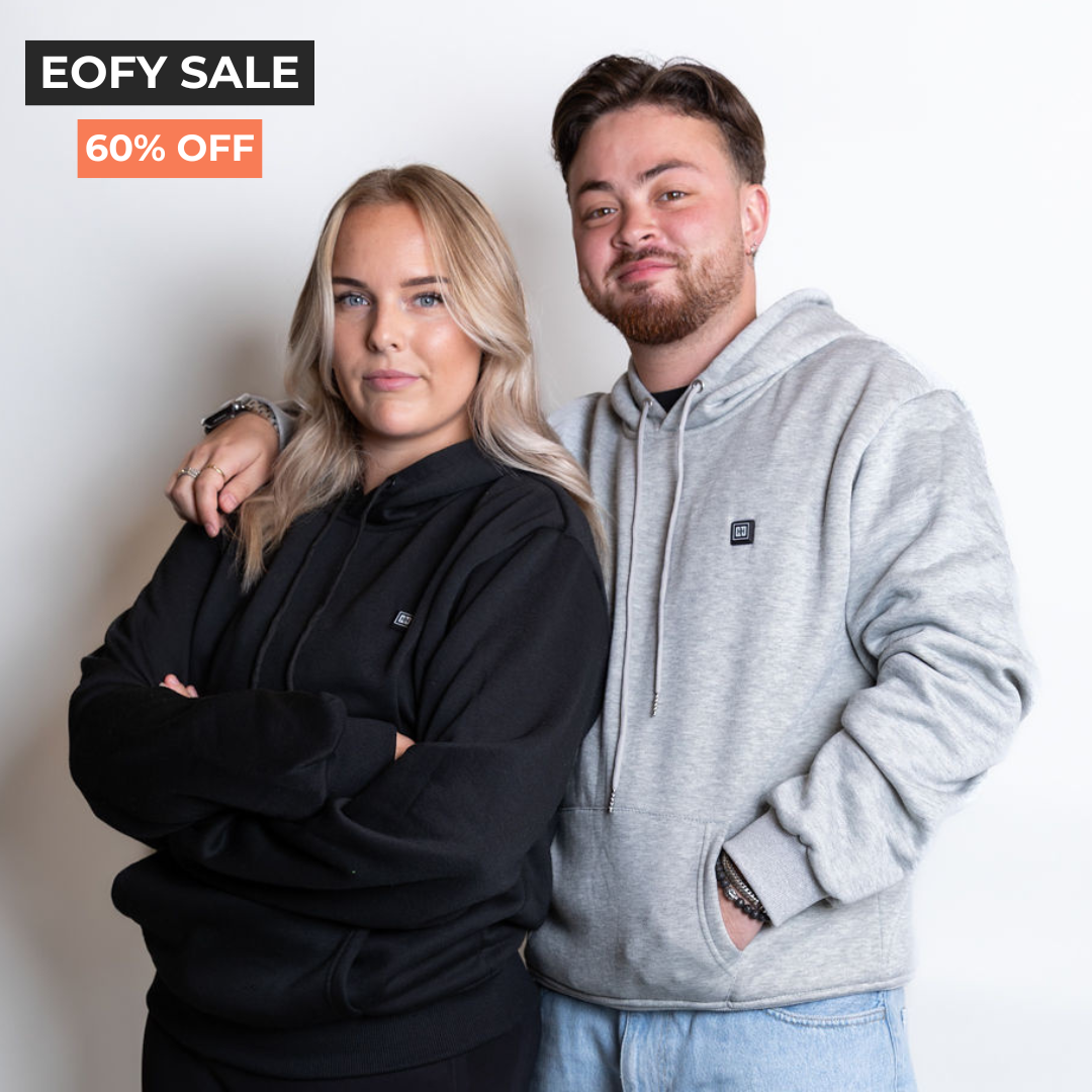 Heatable hoodie