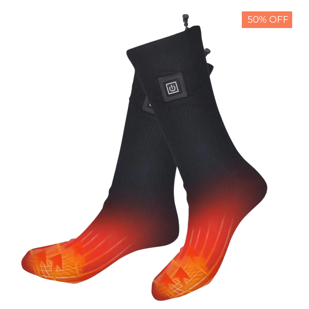 Heatable socks